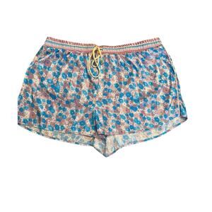 FREE PEOPLE INTIMATELY Pillow Talk Satin Pajama Shorts in Size XL